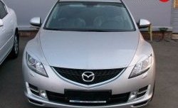 1 149 р. Реснички EX-Style  Mazda 6  GH (2007-2012) дорестайлинг лифтбэк, дорестайлинг седан, дорестайлинг универсал, рестайлинг лифтбэк, рестайлинг седан, рестайлинг универсал (Неокрашенные)  с доставкой в г. Краснодар. Увеличить фотографию 2