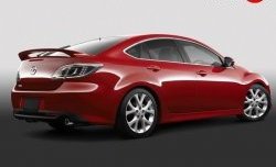 5 899 р. Спойлер EX-Style Mazda 6 GH дорестайлинг лифтбэк (2007-2010) (Неокрашенный)  с доставкой в г. Краснодар. Увеличить фотографию 2