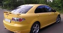 8 149 р. Пороги накладки AERO Mazda 6 GG лифтбэк дорестайлинг (2002-2005) (Неокрашенные)  с доставкой в г. Краснодар. Увеличить фотографию 2