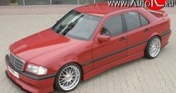 Накладка переднего бампера Rieger Mercedes-Benz C-Class W202 дорестайлинг седан (1993-1997)