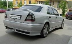 3 599 р. Пороги накладки Rieger Mercedes-Benz C-Class S202 дорестайлинг универсал (1992-1997)  с доставкой в г. Краснодар. Увеличить фотографию 3