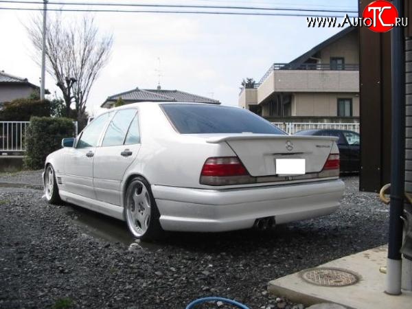 14 149 р. Задний бампер WALD Mercedes-Benz S class W140 Седан (1991-1998) (Неокрашенный)  с доставкой в г. Краснодар