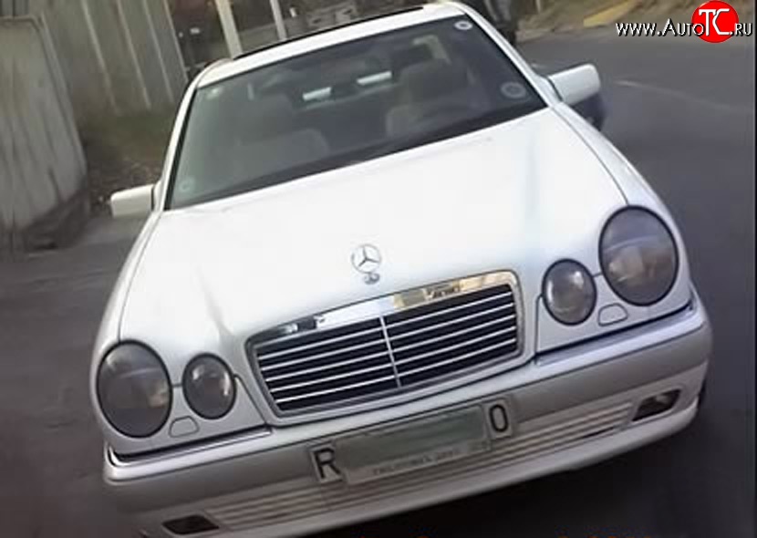 6 549 р. Накладка переднего бампера LORINZER Style Mercedes-Benz E-Class W210 дорестайлинг седан (1996-1999) (Неокрашенная)  с доставкой в г. Краснодар