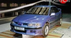 4 149 р. Накладка переднего бампера GT Dynamics Mitsubishi Carisma (1999-2004) (Неокрашенная)  с доставкой в г. Краснодар. Увеличить фотографию 2