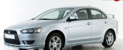 3 599 р. Накладка переднего бампера Elegance Mitsubishi Lancer 10 CY хэтчбек 5 дв рестайлинг (2011-2017) (Неокрашенная)  с доставкой в г. Краснодар. Увеличить фотографию 4