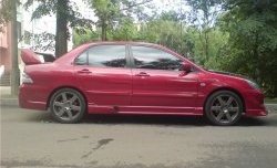 15 999 р. Комплект порогов в стиле INGS Extreem Mitsubishi Lancer 9 1-ый рестайлинг универсал (2003-2005) (Неокрашенные)  с доставкой в г. Краснодар. Увеличить фотографию 3