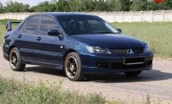 3 699 р. Пороги накладки Сток 2л Mitsubishi Lancer 9 1-ый рестайлинг универсал (2003-2005) (Неокрашенные)  с доставкой в г. Краснодар. Увеличить фотографию 8