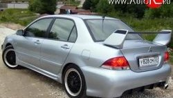 4 099 р. Пороги накладки Underground Mitsubishi Lancer 9 1-ый рестайлинг универсал (2003-2005) (Неокрашенные)  с доставкой в г. Краснодар. Увеличить фотографию 2