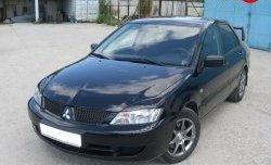 849 р. Комплект широких ресничек Evo V2  Mitsubishi Lancer  9 (2003-2009) 1-ый рестайлинг седан, 1-ый рестайлинг универсал, 2-ой рестайлинг седан, 2-ой рестайлинг универсал (Неокрашенные)  с доставкой в г. Краснодар. Увеличить фотографию 3