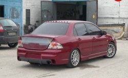 Задний бампер Evo Mitsubishi (Митсубиси) Lancer (Лансер)  9 (2003-2009) 9 1-ый рестайлинг седан, 2-ой рестайлинг седан