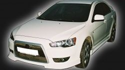 4 999 р. Накладка на решётку радиатора GT Dynamics Mitsubishi Lancer 10 CY хэтчбек 5 дв рестайлинг (2011-2017) (Неокрашенная)  с доставкой в г. Краснодар. Увеличить фотографию 2