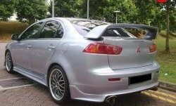 9 499 р. Пороги накладки Zodiak  Mitsubishi Lancer  10 (2007-2017) седан дорестайлинг, хэтчбэк дорестайлинг, седан рестайлинг, хэтчбек 5 дв рестайлинг (Неокрашенные)  с доставкой в г. Краснодар. Увеличить фотографию 3