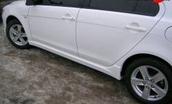 Пороги накладки Evo Mitsubishi Lancer 10 CY седан дорестайлинг (2007-2010)