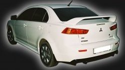 5 999 р. Пороги накладки GT Dynamics Mitsubishi Lancer 10 хэтчбэк дорестайлинг (2007-2010) (Неокрашенные)  с доставкой в г. Краснодар. Увеличить фотографию 2