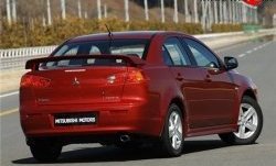 Задний бампер Стандарт Mitsubishi Lancer 10 седан рестайлинг (2011-2017)