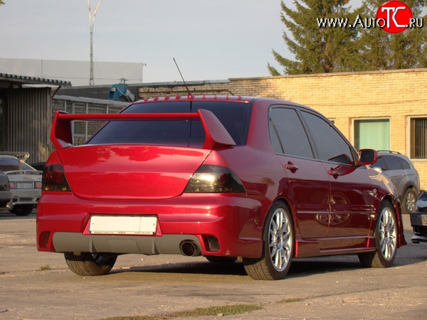 21 999 р. Крышка багажника Evo  Mitsubishi Lancer  9 (2003-2009) 1-ый рестайлинг седан, 2-ой рестайлинг седан (Неокрашенная)  с доставкой в г. Краснодар