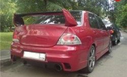 21 999 р. Крышка багажника Evo  Mitsubishi Lancer  9 (2003-2009) 1-ый рестайлинг седан, 2-ой рестайлинг седан (Неокрашенная)  с доставкой в г. Краснодар. Увеличить фотографию 3