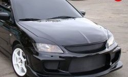 19 999 р. Передний бампер INGS Extreem  Mitsubishi Lancer  9 (2003-2009) 1-ый рестайлинг седан, 1-ый рестайлинг универсал, 2-ой рестайлинг седан, 2-ой рестайлинг универсал (Неокрашенный, Без сетки в бампер)  с доставкой в г. Краснодар. Увеличить фотографию 4