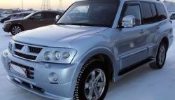 5 949 р. Вставки для модульной оптики Sport Mitsubishi Pajero 3 V70 дорестайлинг (1999-2003) (кузов: дорестайлинг (без креплений))  с доставкой в г. Краснодар. Увеличить фотографию 2