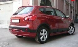 Накладка заднего бампера Городская Легенда Nissan Qashqai 1 J10 рестайлинг (2010-2013)