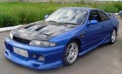 17 249 р. Пластиковый капот DoLuck Nissan Skyline R33 (1993-1998) (Неокрашенный)  с доставкой в г. Краснодар. Увеличить фотографию 3