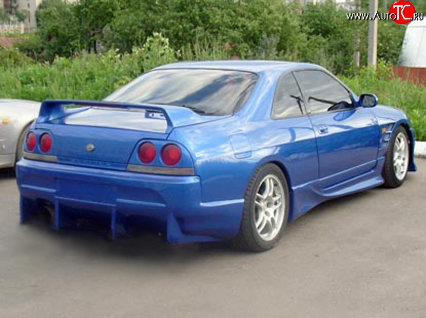 9 999 р. Задний бампер DoLuck Nissan Skyline R33 (1993-1998) (Неокрашенный)  с доставкой в г. Краснодар