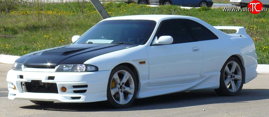 10 549 р. Передний бампер Drift style Nissan Skyline R33 (1993-1998) (Неокрашенный)  с доставкой в г. Краснодар