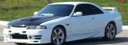 10 949 р. Передние крылья Drift style Nissan Skyline R33 (1993-1998) (Неокрашенные)  с доставкой в г. Краснодар. Увеличить фотографию 3