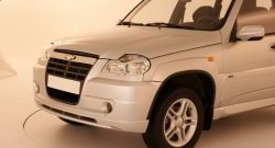 1 999 р. Пороги накладки Памир Chevrolet Niva 2123 дорестайлинг (2002-2008) (Неокрашенные)  с доставкой в г. Краснодар. Увеличить фотографию 2