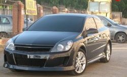 10 399 р. Передний бампер DM-Style  Opel Astra  H GTC (2004-2011) хэтчбек 3 дв. дорестайлинг, хэтчбек 3 дв. рестайлинг (Без сетки, Неокрашенный)  с доставкой в г. Краснодар. Увеличить фотографию 3