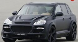 27 649 р. Пластиковый капот GEMBALLA GT650 Porsche Cayenne 955 (2002-2006) (Неокрашенный)  с доставкой в г. Краснодар. Увеличить фотографию 2