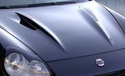 21 699 р. Пластиковый капот Techart Magnum I Porsche Cayenne 955 (2002-2006) (Неокрашенный)  с доставкой в г. Краснодар. Увеличить фотографию 2