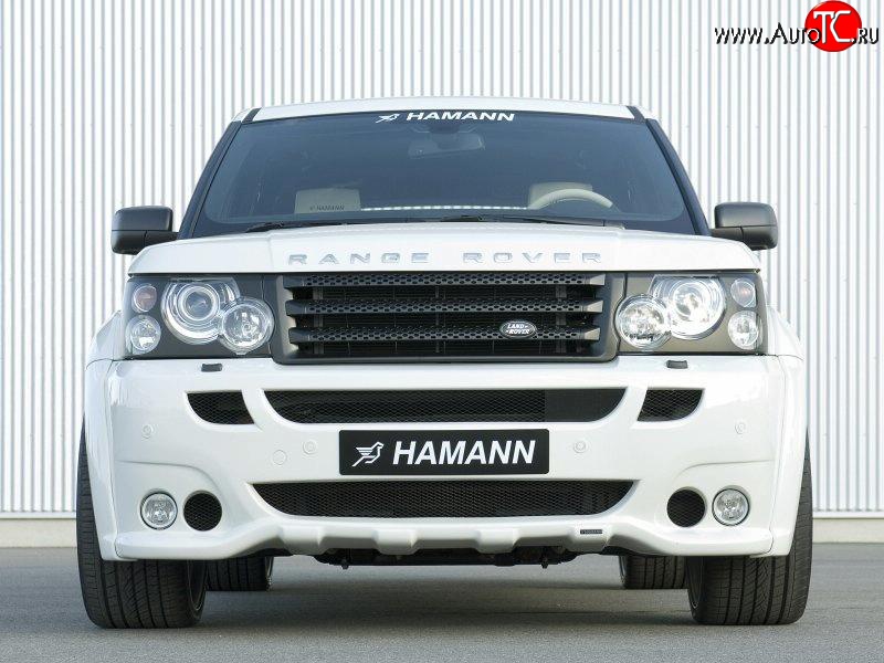 34 999 р. Передний бампер HAMMAN  Land Rover Range Rover Sport  1 L320 (2005-2009) дорестайлинг (Неокрашенный)  с доставкой в г. Краснодар