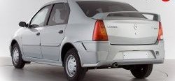 1 549 р. Пороги накладки Классик 2 Renault Logan 1 дорестайлинг (2004-2010) (Неокрашенные)  с доставкой в г. Краснодар. Увеличить фотографию 2