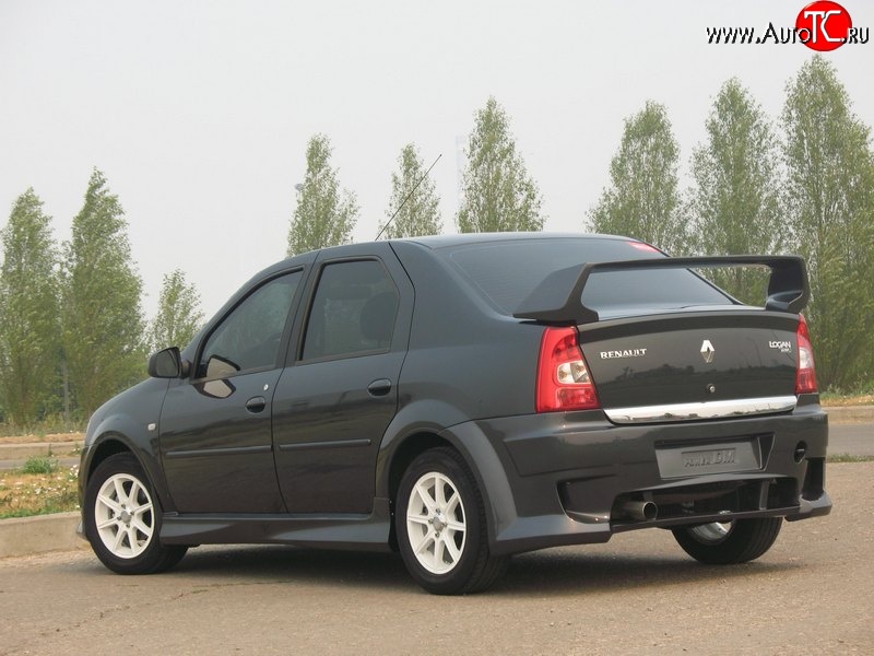 6 499 р. Спойлер Power DM 2  Renault Logan  1 (2010-2016) рестайлинг (Неокрашенный)  с доставкой в г. Краснодар