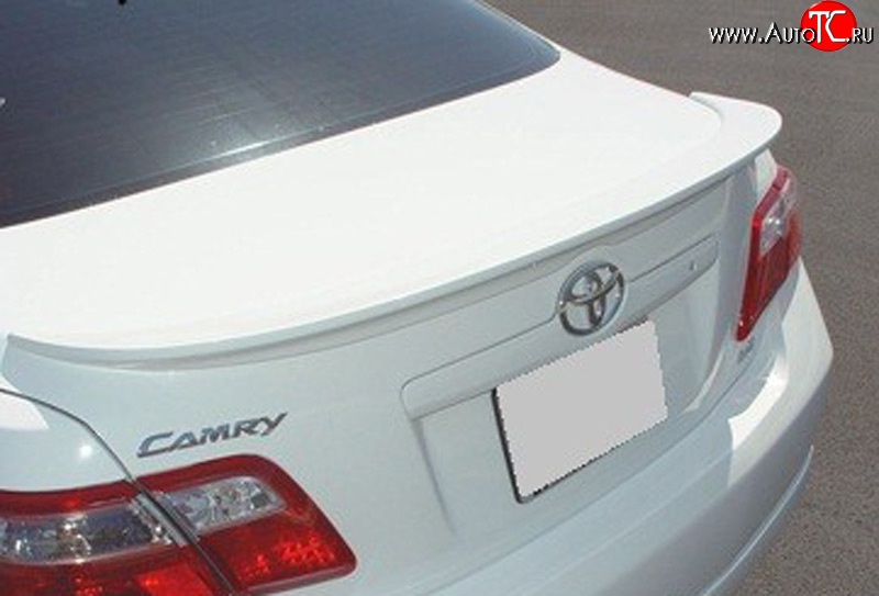 3 689 р. Спойлер Sport Toyota Camry XV40 рестайлинг (2009-2011) (Неокрашенный)  с доставкой в г. Краснодар