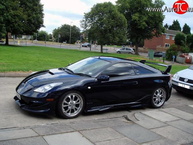 4 999 р. Пороги накладки VeilSide Toyota Celica T230 (1999-2006)  с доставкой в г. Краснодар