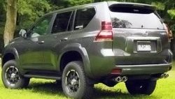 23 049 р. Арки крыльев ELFORD Toyota Land Cruiser Prado J150 дорестайлинг (2009-2013) (Неокрашенные)  с доставкой в г. Краснодар. Увеличить фотографию 2