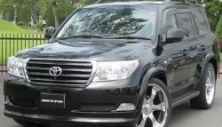 27 649 р. Передний бампер ELFORD Toyota Land Cruiser 200 дорестайлинг (2007-2012) (Неокрашенный)  с доставкой в г. Краснодар. Увеличить фотографию 1