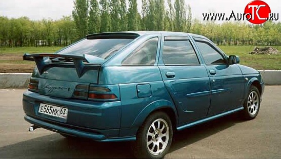 1 099 р. Нижний спойлер Кураж Daihatsu Boon M300 хэтчбэк 5 дв. дорестайлинг (2004-2006) (Неокрашенный)  с доставкой в г. Краснодар