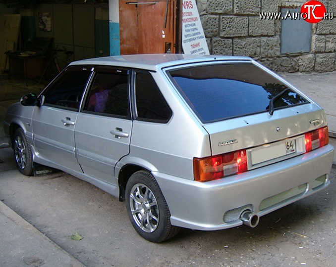 2 899 р. Задний бампер M-VRS Лада 2109 (1987-2004) (Неокрашенный)  с доставкой в г. Краснодар