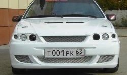 4 149 р. Передний бампер Evo Лада 2115 (1997-2012) (Неокрашенный)  с доставкой в г. Краснодар. Увеличить фотографию 3