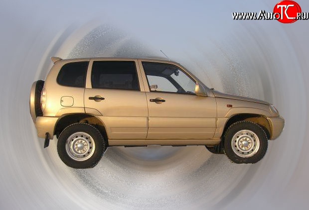 699 р. Арки крыльев Кураж Chevrolet Niva 2123 дорестайлинг (2002-2008) (Неокрашенные)  с доставкой в г. Краснодар