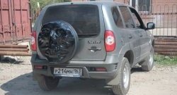 3 899 р. Чехол запасного колеса Трофей Снайпера  Chevrolet Niva  2123 (2002-2020), Лада 2123 (Нива Шевроле) (2002-2021), Лада Нива Трэвел (2021-2024) (Неокрашенный)  с доставкой в г. Краснодар. Увеличить фотографию 4