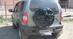 3 899 р. Чехол запасного колеса Трофей Снайпера  Chevrolet Niva  2123 (2002-2020), Лада 2123 (Нива Шевроле) (2002-2021), Лада Нива Трэвел (2021-2024) (Неокрашенный)  с доставкой в г. Краснодар. Увеличить фотографию 7