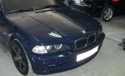 1 149 р. Реснички CarZone BMW 3 серия E46 седан дорестайлинг (1998-2001) (Неокрашенные)  с доставкой в г. Краснодар. Увеличить фотографию 6