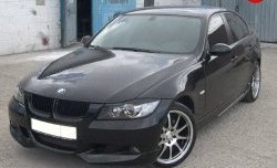 5 999 р. Накладка переднего бампера AC Shnitzer  BMW 3 серия  E90 (2004-2008) седан дорестайлинг (Неокрашенная)  с доставкой в г. Краснодар. Увеличить фотографию 2