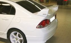 10 699 р. Антикрыло Mugen  Honda Civic  FD (2005-2011) седан дорестайлинг, седан рестайлинг (Неокрашенный)  с доставкой в г. Краснодар. Увеличить фотографию 5