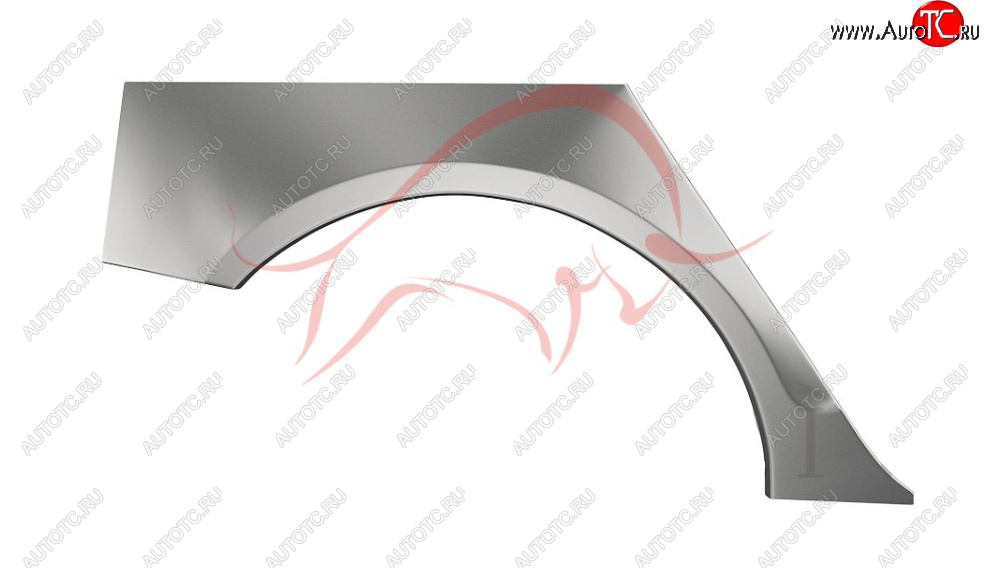 2 189 р. Правая задняя ремонтная арка (внешняя) Wisentbull  Audi A4  B8 (2007-2015) дорестайлинг, седан, дорестайлинг, универсал, рестайлинг, седан, рестайлинг, универсал  с доставкой в г. Краснодар