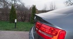 3 999 р. Лип спойлер CT Audi A5 8T дорестайлинг, лифтбэк (2007-2011) (Неокрашенный)  с доставкой в г. Краснодар. Увеличить фотографию 8